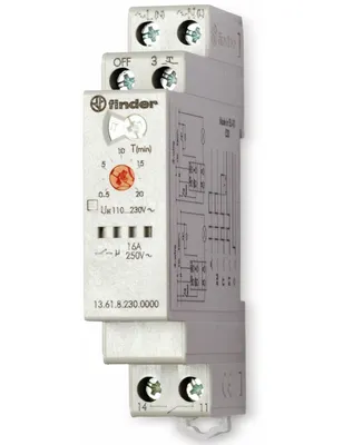 Produktbild von Finder Stromstoßschalter 13.61.8.230.0000 230 V/AC 1 Schließer 16 A 230 V/AC (13.61.8.230.0000)