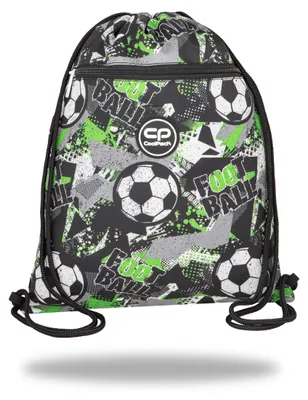 Produktbild von CoolPack Turnbeutel Let's gol! Kunstfaser schwarz, grün