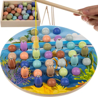 Produktbild von Kruzzel Game "Fische fangen" auf Magnet G17244