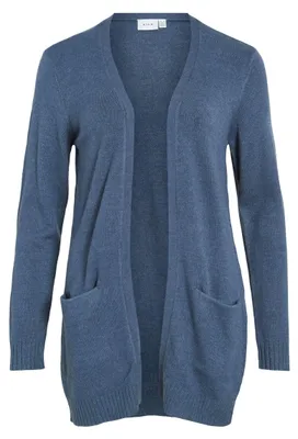 Produktbild von VILA Basic Cardigan Stretch Cozy Knit Feinstrick Jacke mit Taschen VIRIL Größe: S