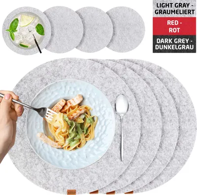 Produktbild von Tischsets Glasuntersetzer 8er-Set