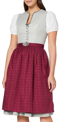 Produktbild von Dirndlschürze SC 300 bordeaux 3 46-50
