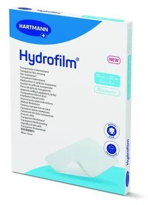 Image de Hydrofilm pansement film transparent 15x20 cm 10 pces