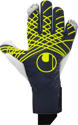 Produktbild von uhlsport Torwarthandschuhe Prediction Flex HN Unisex 1011331_01 marine/weiß/fluo gelb 10.5