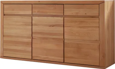 Produktbild von Sideboard Anrichte 170 cm Kernbuche teilmassiv - KORSIKA - Die Möbelfundgrube