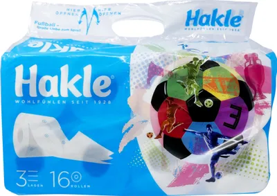Produktbild von Hakle Toilettenpapier Traum vom Gold 3-lg., 1 x 16 Rollen
