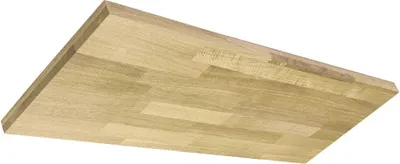 Produktbild von dekoratives Deckensegel Holz Asteiche natur 300 mm x 700 mm