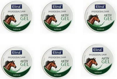 Produktbild von 6x150 ml Elina Pferdebalsam Aktivgel kühlend