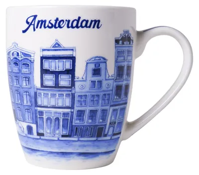 Heinen Delfts Blauw – Teebecher Amsterdam Set mit 2 – Bild 1