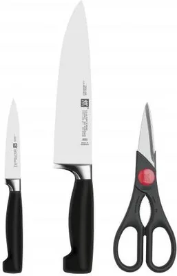 Produktbild von ZWILLING Messerset 3-tlg 1002242 ZWILLING 4STERNE