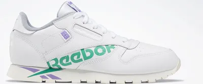 Obrázok produktu pre Reebok Classic Leather White Emerald Grape - Weiß, 4,5