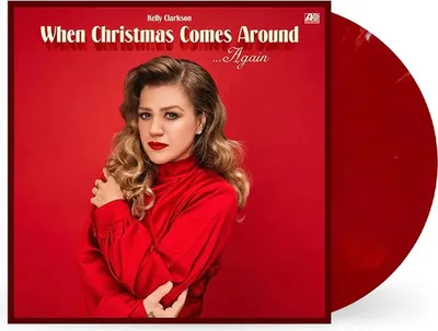 Produktbild von Kelly Clarkson: When Christmas Comes Around... Again (Limited Edition) (Red & White Vinyl) (2025 Reissue)