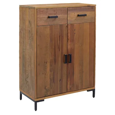 Obrázek produktu pro vidaXL Botník 75x40x110 cm borovicový masiv