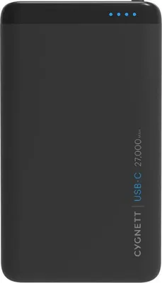 Zdjęcie produktu dla Cygnett CY2436PBCHE Powerbank litowo-polimerowy (LiPo) 27000 mAh Czarny
