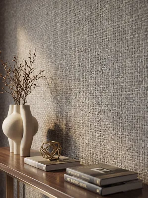 Produktbild von NEWROOM Tapete Grau Vliestapete Struktur - Vliestapete Modern     Mustertapete  Modern Tapete