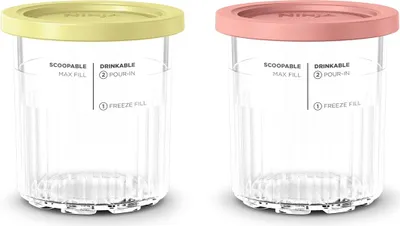 Produktbild von Ninja NC501 2 Dessertbehälter, kompatibel mit der Creami NC501EU Eismaschine