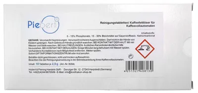 Produktbild von Piebert Reinigungstabletten für Kaffeevollautomaten