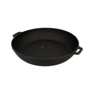 Produktbild von Maysternya | Gusseisenpfanne 32 cm - Robust - Ideal zum Braten - Für alle Herdarten
