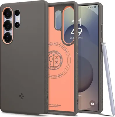 Zdjęcie produktu dla Spigen Nano Pop (MagFit), Pokrowiec, Samsung, Galaxy S25 Ultra, 17,5 cm (6.9"), Szary