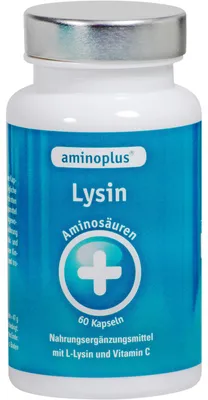 Zdjęcie produktu dla kapsułki aminoplus z lizyną, 60 kapsułek