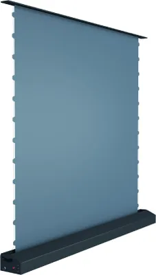 Produktbild von Motorisierte, gespannte Projektionsleinwand, aufrollbar, Größe 2,20 x 1,24 m