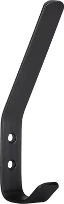 Produktbild von SOTECH Garderobenhaken ALBA echt Edelstahl groß schwarz matt