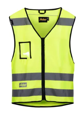 Produktbild von Snickers 9153 Hi-Vis Weste, Klasse 2-signalgelb 6600-S/M