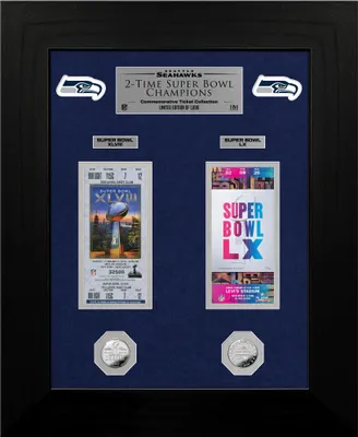 Produktbild von Seattle Seahawks 2x Super Bowl Deluxe Ticket Coin Bild