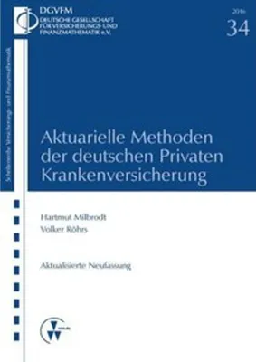 Obrázek produktu pro Aktuarielle Methoden der deutschen Privaten Krankenversicherung