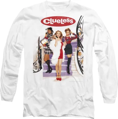 Immagine prodotto di Clueless - Maglietta uomo/donna unisex TV10971 (S) (Bianco)