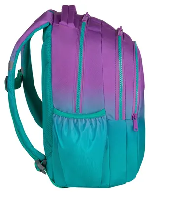 Image de CoolPack Jerry School Backpack Gradient Blueberry Turquoise Purple
