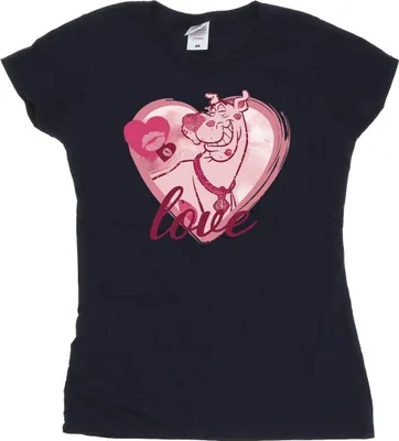 Obrázek produktu pro Scooby Doo - "Love Kisses" tričko pro ženy BI54411 (XL) (Námořnická modrá)
