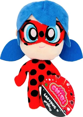 Produktbild von Wunderbare Marienkäfer und Katzenmaskottchen Chibi Marienkäfer Spielkameraden