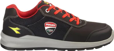 Produktbild von Sicherheitshalbschuh Ducati Speedy Race S1PS - T.41 - Schwarz/Fungus - DIADORA - 701.181702-C2541 T.41