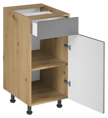Productafbeelding van Unterschrank Küchenschrank Basisunterschrank mit Schublade Einlegeböden