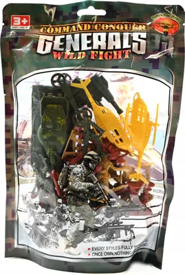 Produktbild von Soldaten Figuren Set Armee Spielzeug Plastik Militär Männchen Schlachtfeld Zubehör