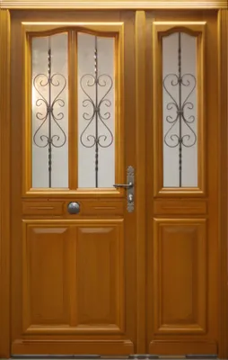 Image de Porte d'entree Bois Tiercee Carole H215 x L140 p.Gauche Cotes Tableau