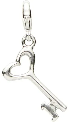 Image de Miamar 22.VX131, charms pour femmes, pendentifs en forme de clé, en argent sterling 925