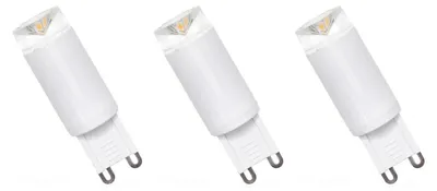 Produktbild von Spectrum G9 LED-Kapsellampe 2,5W 210lm 6000K tageslichtweiß 3 Stück