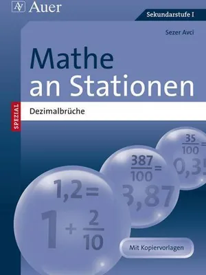 Obrázek produktu pro Mathe an Stationen SPEZIAL Dezimalbrüche