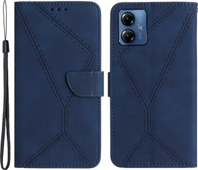 Produktbild von Motorola Moto G54 Hülle - Coverup Klapphülle - Blau