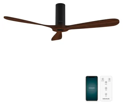 Zdjęcie produktu dla CECOTEC 08241 - Wentylator sufitowy EnergySilence Aero 5500 Black Aqua Connected
