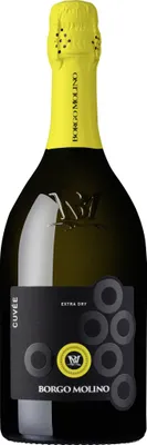 Produktbild von Borgo Molino Vigne & Vini Glera Cuvée Extra Dry Venetien NV Spumante ( 1 x 0.75 L )