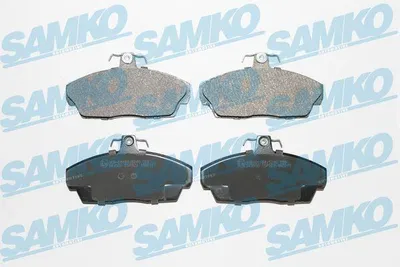 Produktbild von SAMKO Bremsbeläge Satz Vorne Bremsklötze für LAND ROVER Freelander SUV (L314) 5SP922