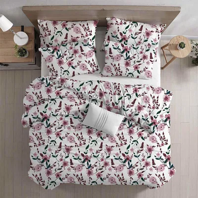 Produktbild von Traumschlaf Mako-Satin Bettwäsche Soft Blossom 155x220 cm + 80x80 cm