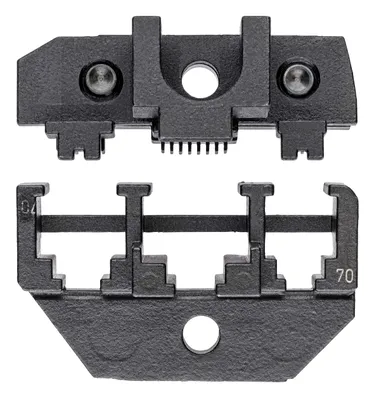 Produktbild von KNIPEX 97 49 70 Crimpeinsatz für Westernstecker