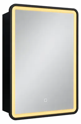 Imagen del producto de Espejo de baño SAT con iluminación LED y sensor, grado de protección IP44, 50 x 71 cm, metal, color  mate