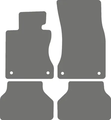Image de Tapis de sol en graphite pour : BMW Série 5 E61 RZEPY break, Avant (2003-2010)