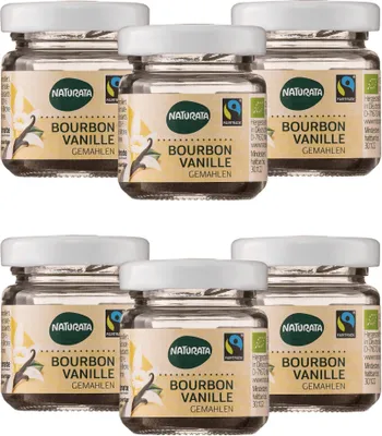 Produktbild von Bourbon-Vanille, gemahlen, 6 x 10 g