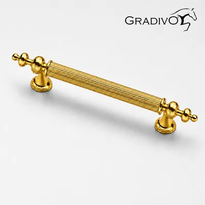 Produktbild von Möbelgriff Küchengriffe Schrankgriff Bügelgriff Schubladengriffe 612  Gold  128 mm